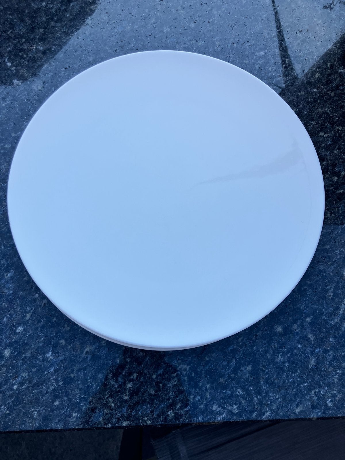 4 witte borden van Vivo Villeroy & Boch, 26 cm, Vivo, Ophalen of Verzenden, Zo goed als nieuw, Bord(en)
