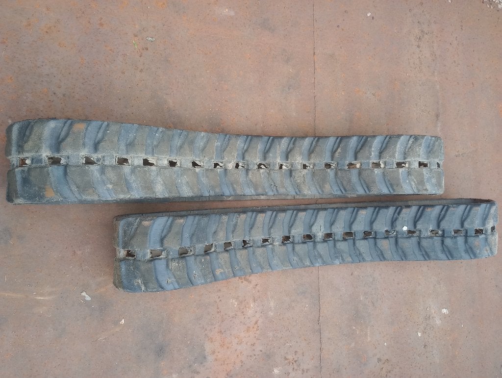 Set Rubbertracks graafmachine 180x72x38 rubberrups rupsband, Ophalen, Gebruikt