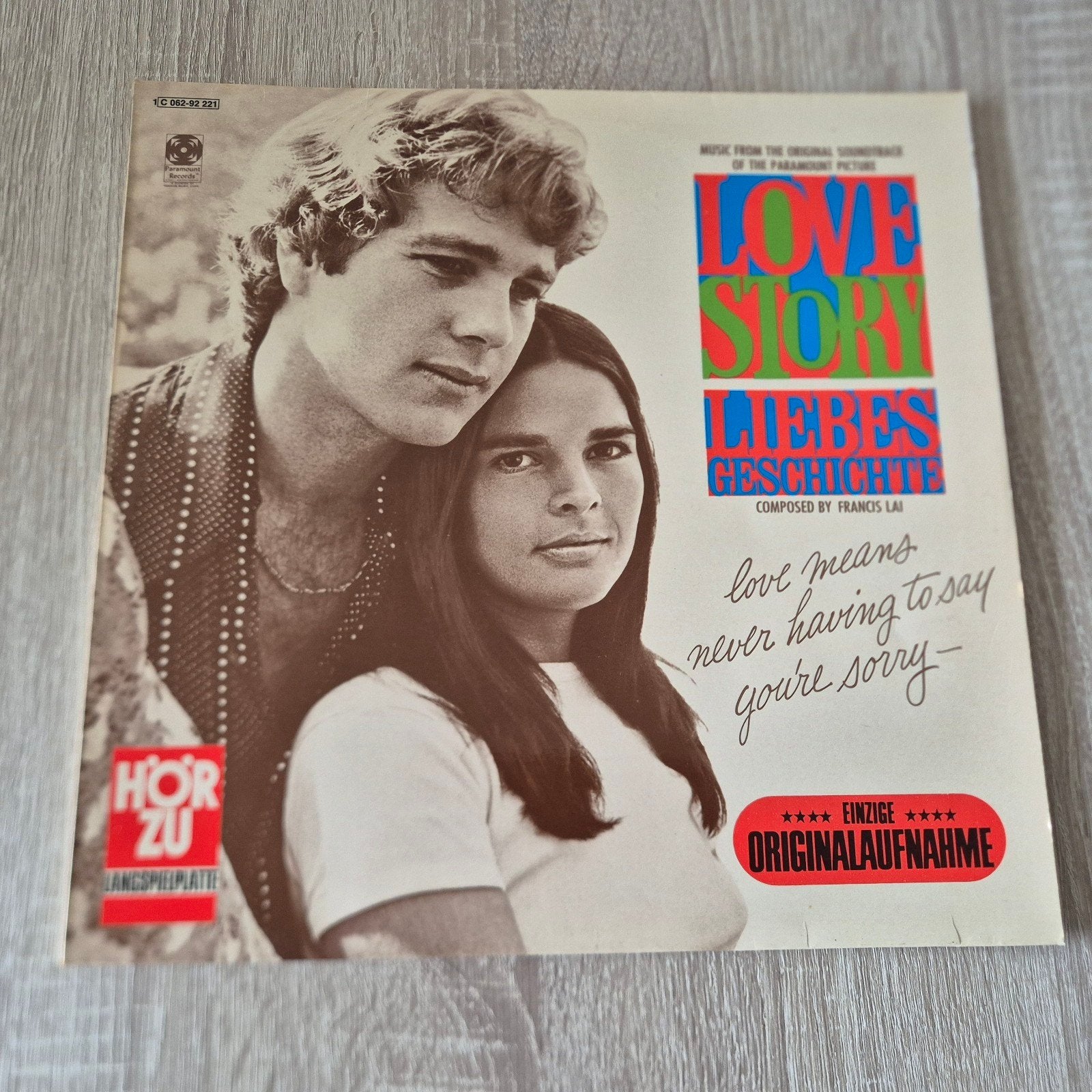 Love Story LP - Originele Soundtrack Filmmuziek, LP, Gebruikt, Pop, Ophalen of Verzenden