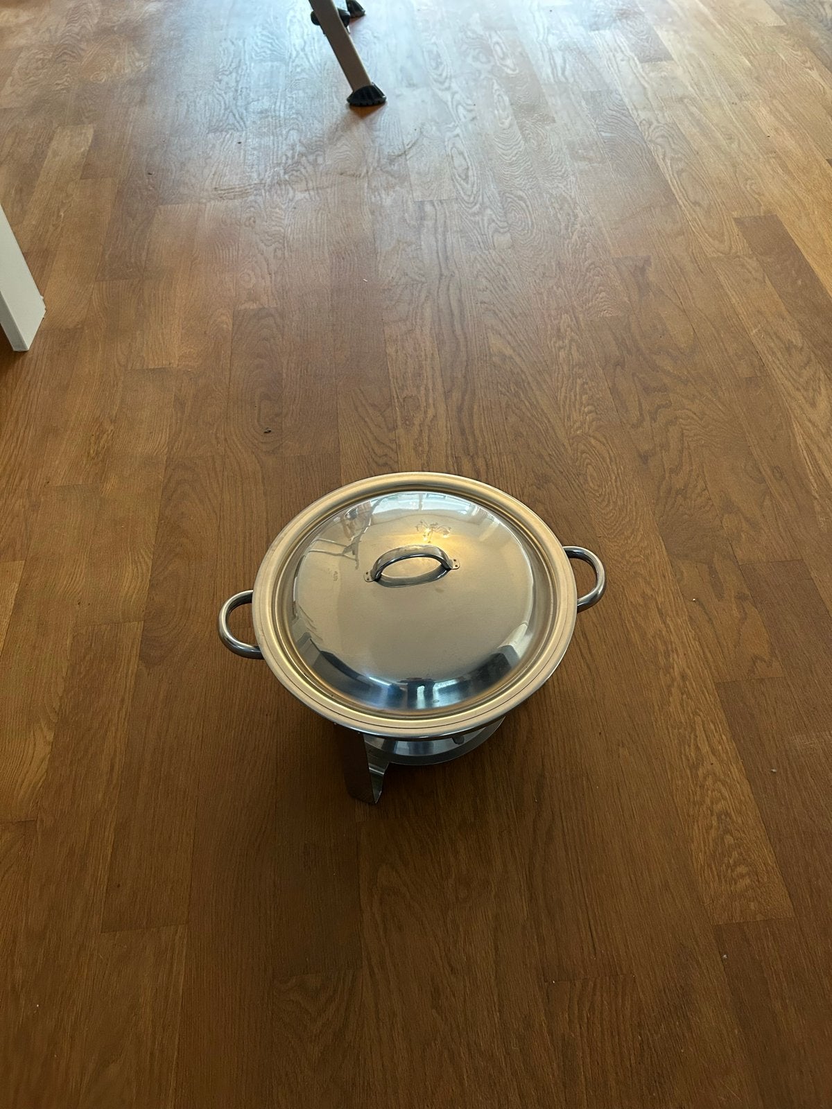 RVS warmhoudpan, Ophalen, Zilver, Metaal, Overige merken