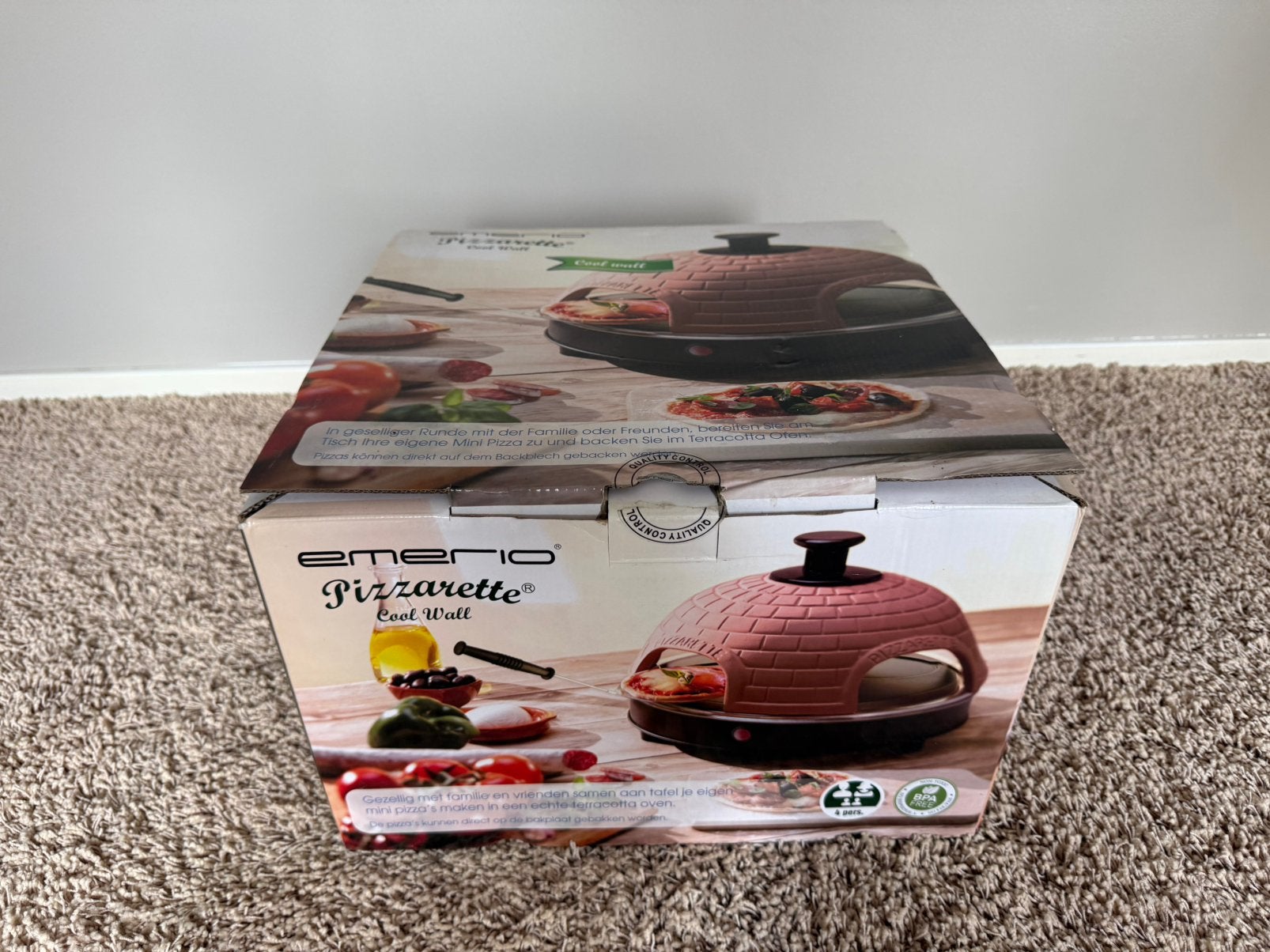 Emerio Pizzarette 6 persoons NIEUW, Ophalen of Verzenden, Nieuw, 4 t/m 7 personen