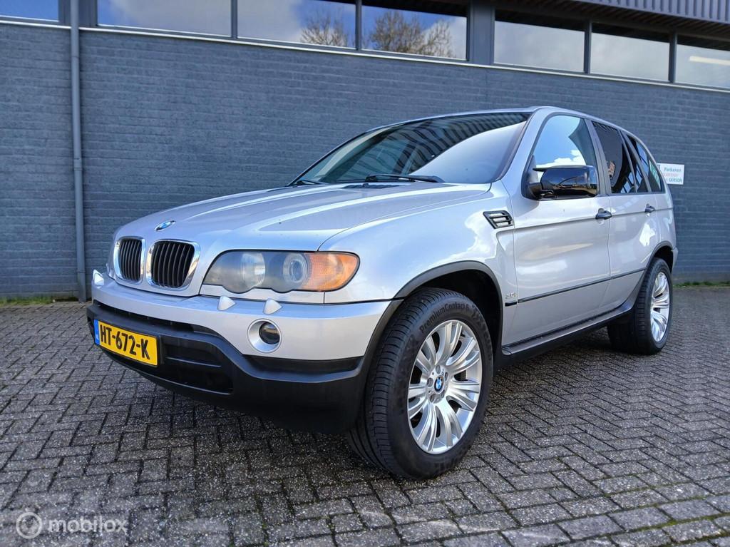 BMW X5 3.0i Dealer onderhouden/Apk 03-'27, Auto's, Euro 2, Gebruikt, X5, Bedrijf