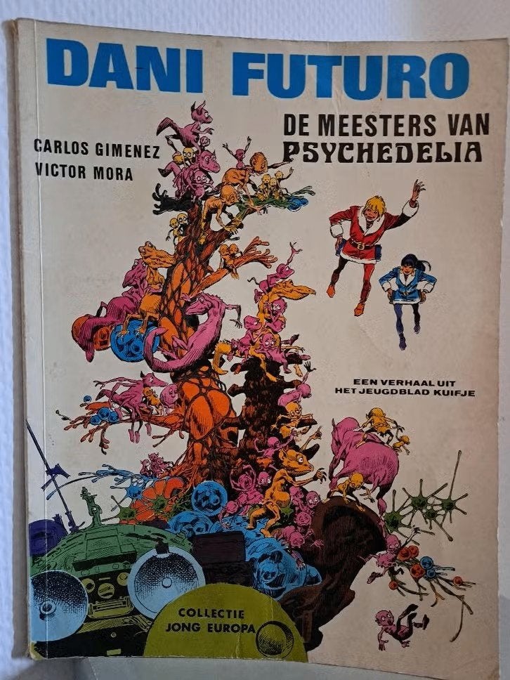 DANI FUTURO / De Meesters van Psychedelia, Eén stripboek, Ophalen of Verzenden, Zo goed als nieuw