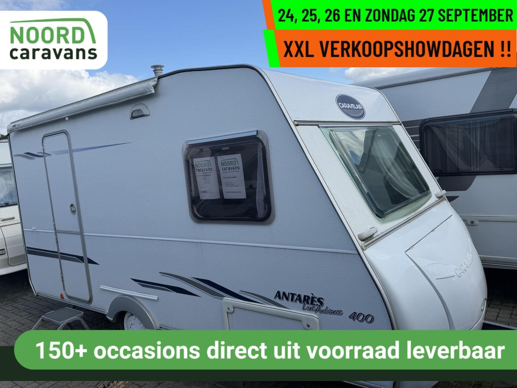 CARAVELAIR - XXL VERKOOPSHOW 24,25,26 & 27 SEPT. 10-17 UUR, Bedrijf, 750 - 1000 kg, 5 tot 6 meter, Caravelair