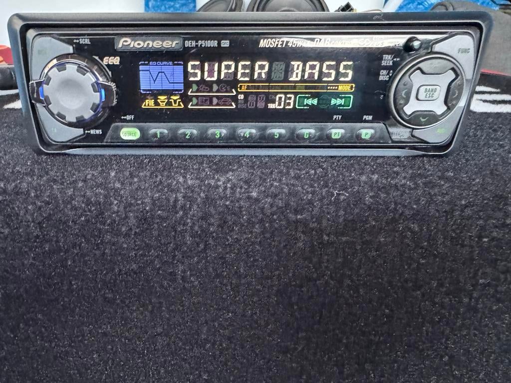 Pioneer DEH-P5100R Autoradio met CD-speler, Ophalen of Verzenden, Zo goed als nieuw