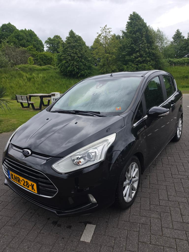 Ford B-Max 1.6 Tdci 70KW/95PK 2014 Zwart, Ophalen of Verzenden, Ford