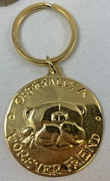 Hallmark Forever Friends Beer Sleutelhanger Set 3 Stuks Goud, Verzamelen, Poppetjes en Figuurtjes, Coolsingel 104, 3011 AG Rotterdam, Netherlands