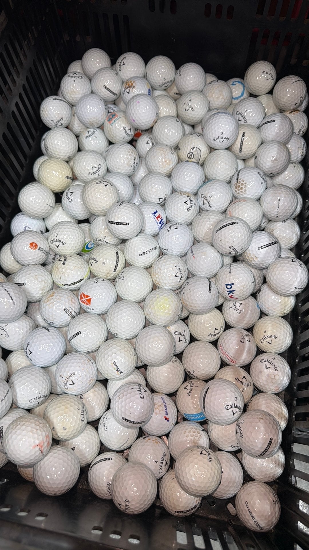 Callaway supersoft golfballen 100 stuks, Ophalen of Verzenden, Zo goed als nieuw, Bal(len), Callaway