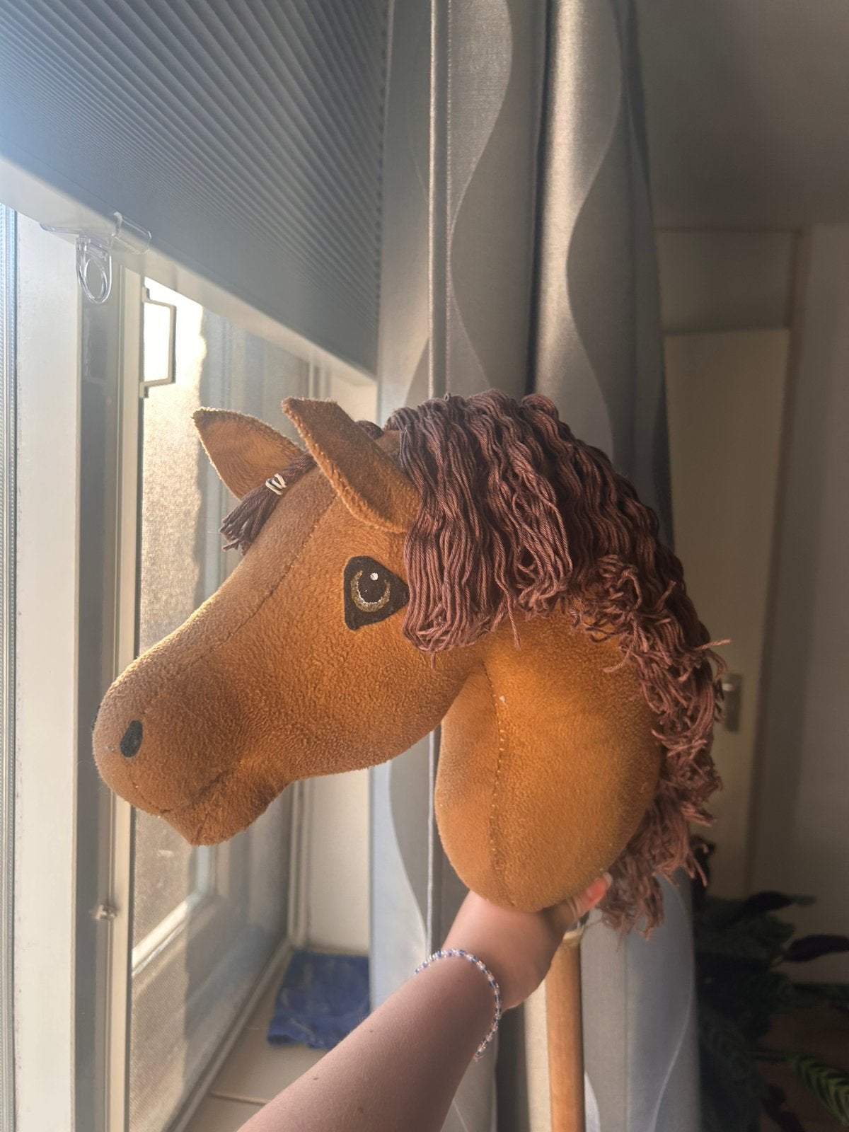 Bruin hobbyhorse, Ophalen of Verzenden, Zo goed als nieuw