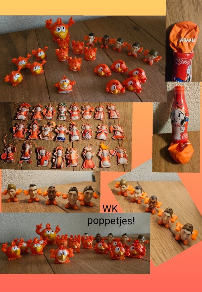 24 AH Hamsters HUP HOLLAND+21 Geluksvogels C1000 voetbal WK!, Verzamelen, Supermarktacties, Albert Heijn, Ophalen of Verzenden