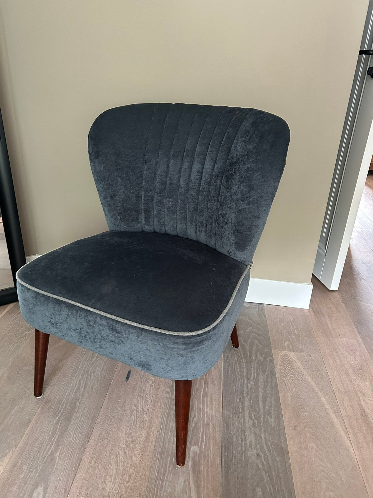 Stoel te koop, Huis en Inrichting, Gebruikt, Blauw, Ophalen of Verzenden, Eén