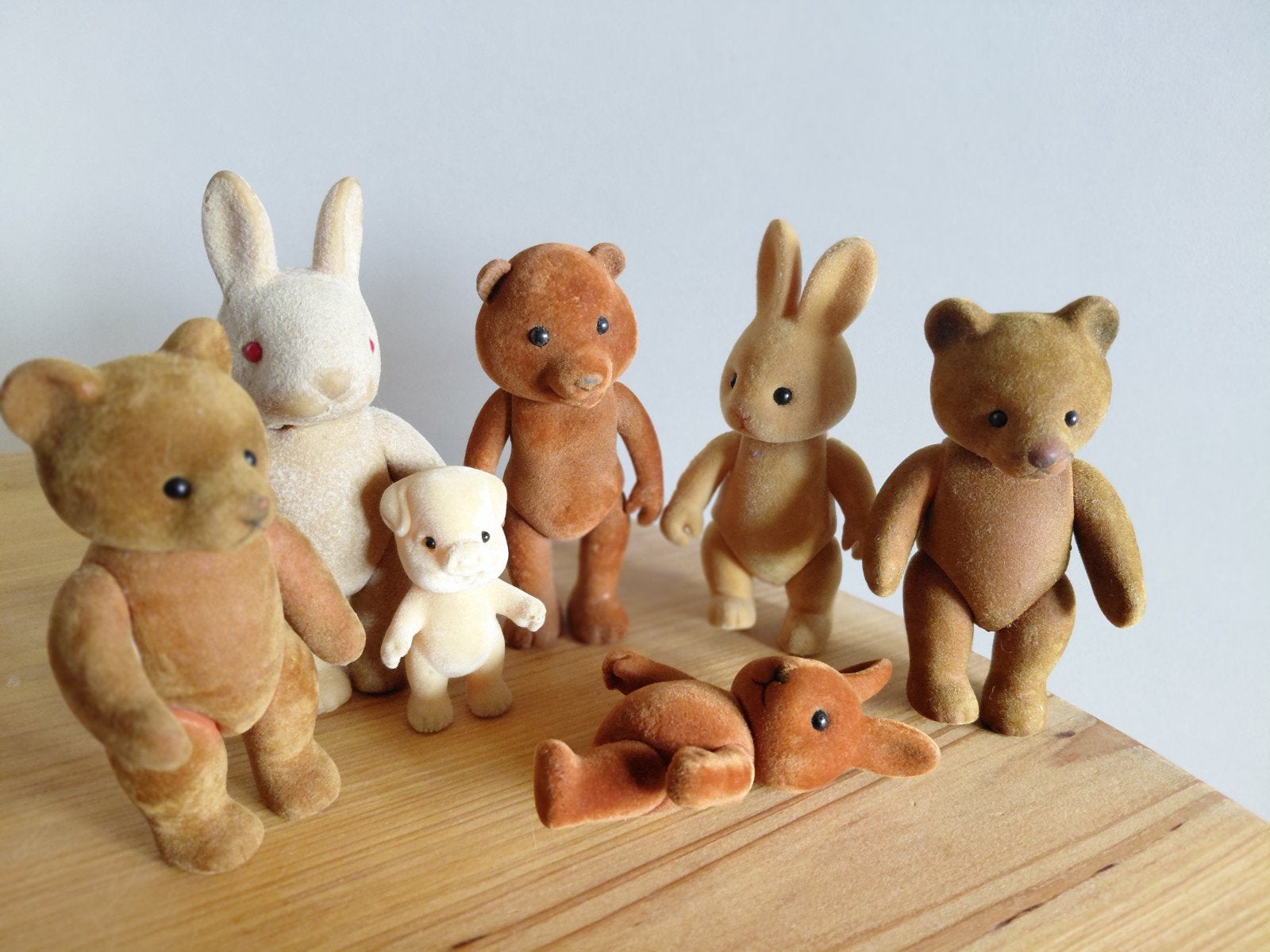 Sylvanian Families/Bärenwald beren/konijnen gratis, Ophalen, Gebruikt