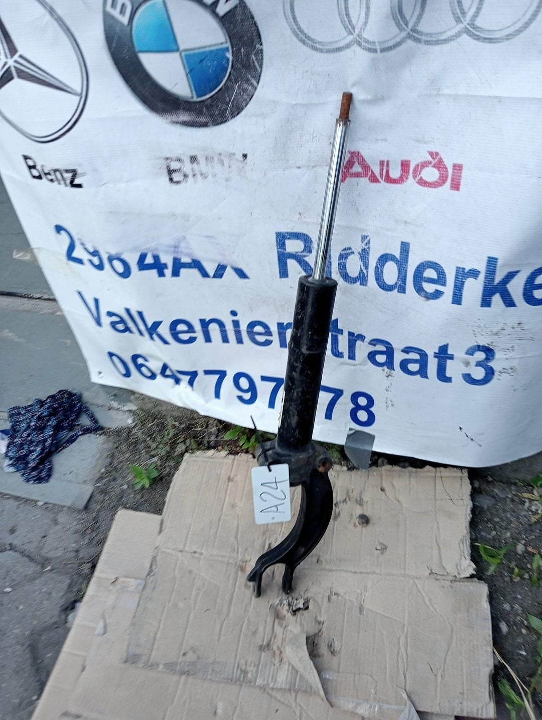 Veerpoot voorzijde Audi A6 4G Avant FL 4G0413031N, Gebruikt, -, -, -