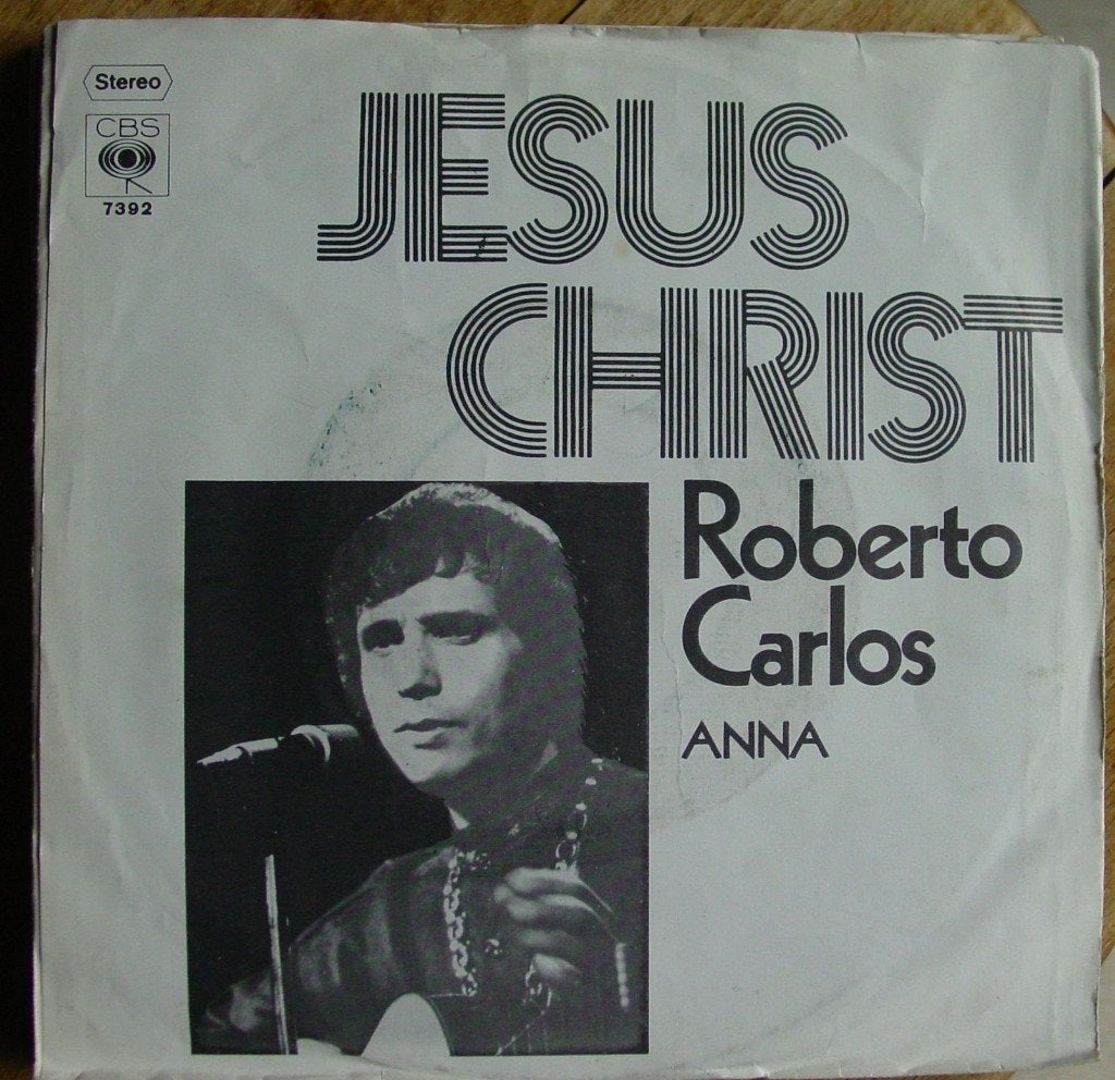 45T 7INCH VINYL SINGLE ROBERTO CARLOS, Ophalen of Verzenden, Zo goed als nieuw, Pop