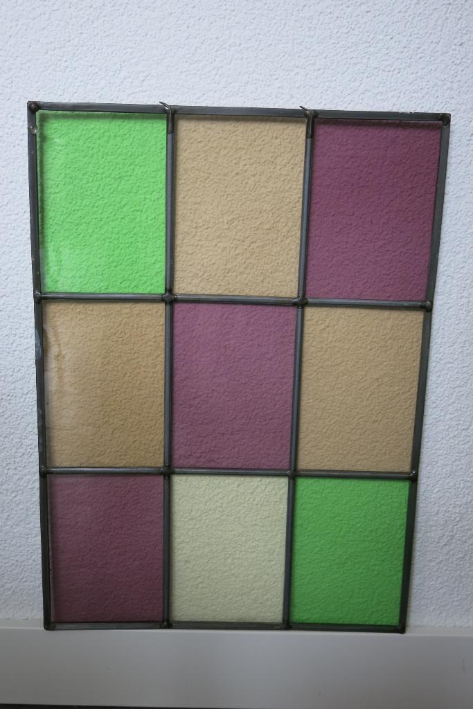 Twee Glas in lood, Minder dan 80 cm, Overige typen, Ophalen of Verzenden, Zo goed als nieuw