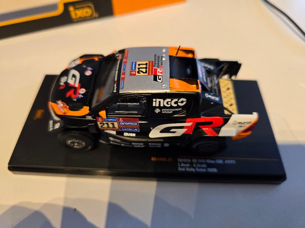 Toyota GR DKR Hilux evo rally dakar 2025, Ophalen of Verzenden, Nieuw, Auto, Overige merken