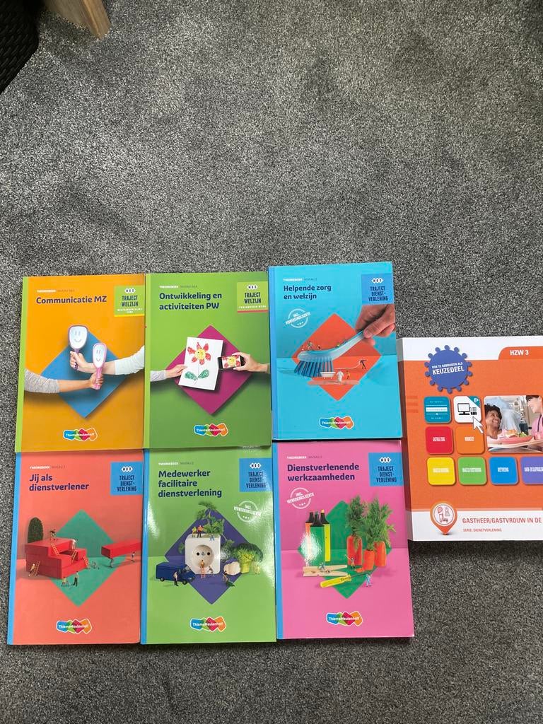 Schoolboeken les - helpende zorg en welzijn niveau 2, Boeken, Schoolboeken, Ophalen of Verzenden, Zo goed als nieuw