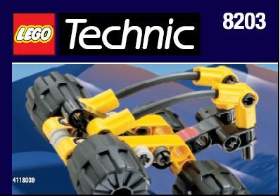 Lego | Technic | Rover Discovery | 8203, Lego, Gebruikt, Lego, Compleet