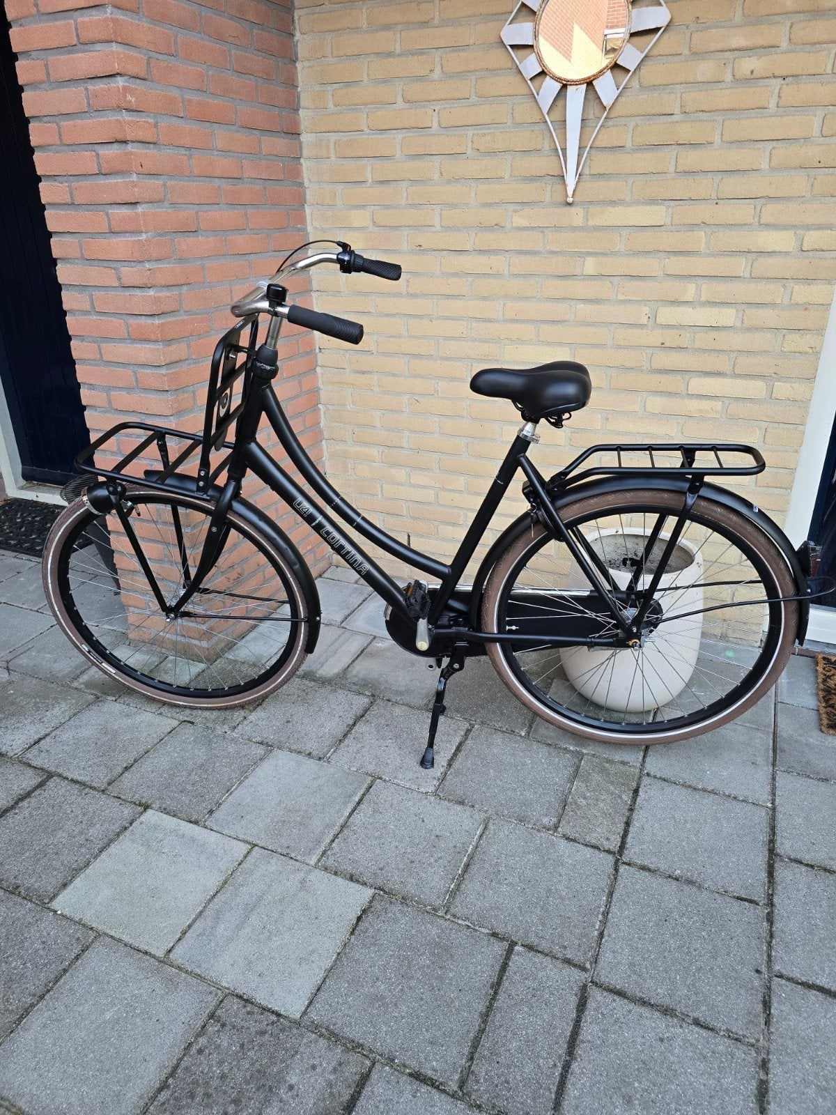 Cortina U4 transportfiets 28inch, Ophalen, Terugtraprem, Cortina U4 transportfiets, Versnellingen