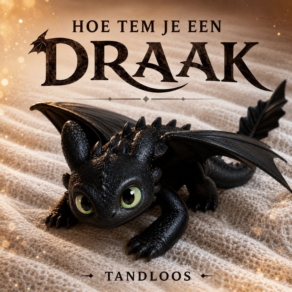 Hoe tem je een draak, Tandloos, Kinderen en Baby's, Speelgoed | Actiefiguren, Ophalen of Verzenden, Zo goed als nieuw
