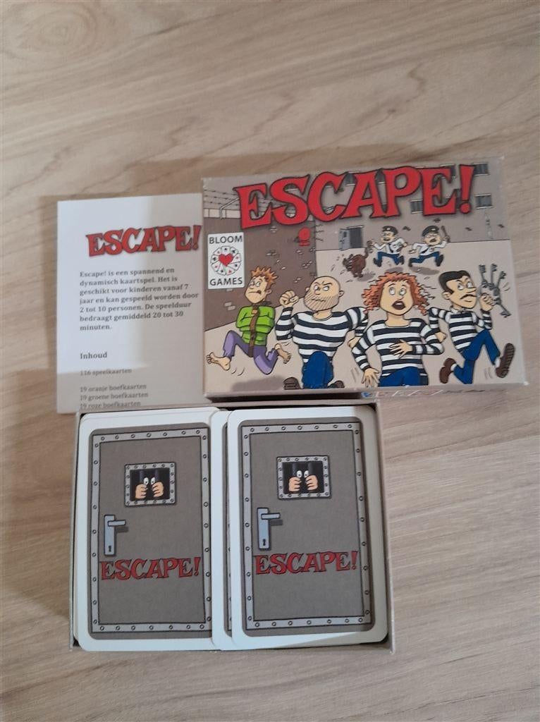 Escape - s1429, Hobby en Vrije tijd, Gezelschapsspellen | Bordspellen, Verzenden, Zo goed als nieuw