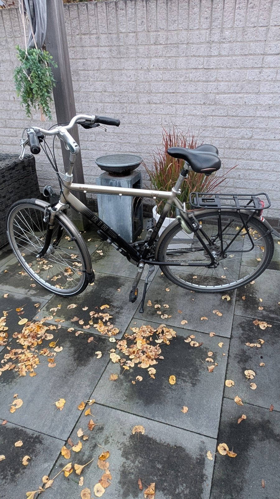 RIH herenfiets 56cm in zeer goede staat., Overige merken, Velgrem, Versnellingen, Ophalen of Verzenden