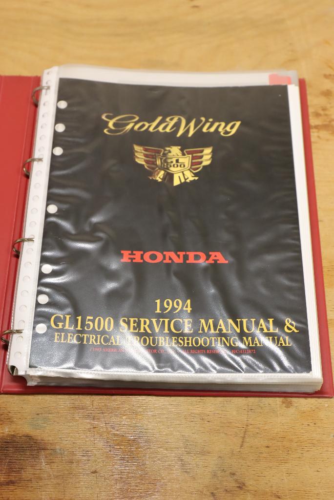 Werkplaatshandboek GL1500 Honda Gold Wing, Motoren, Handleidingen en Instructieboekjes, Ophalen, Honda