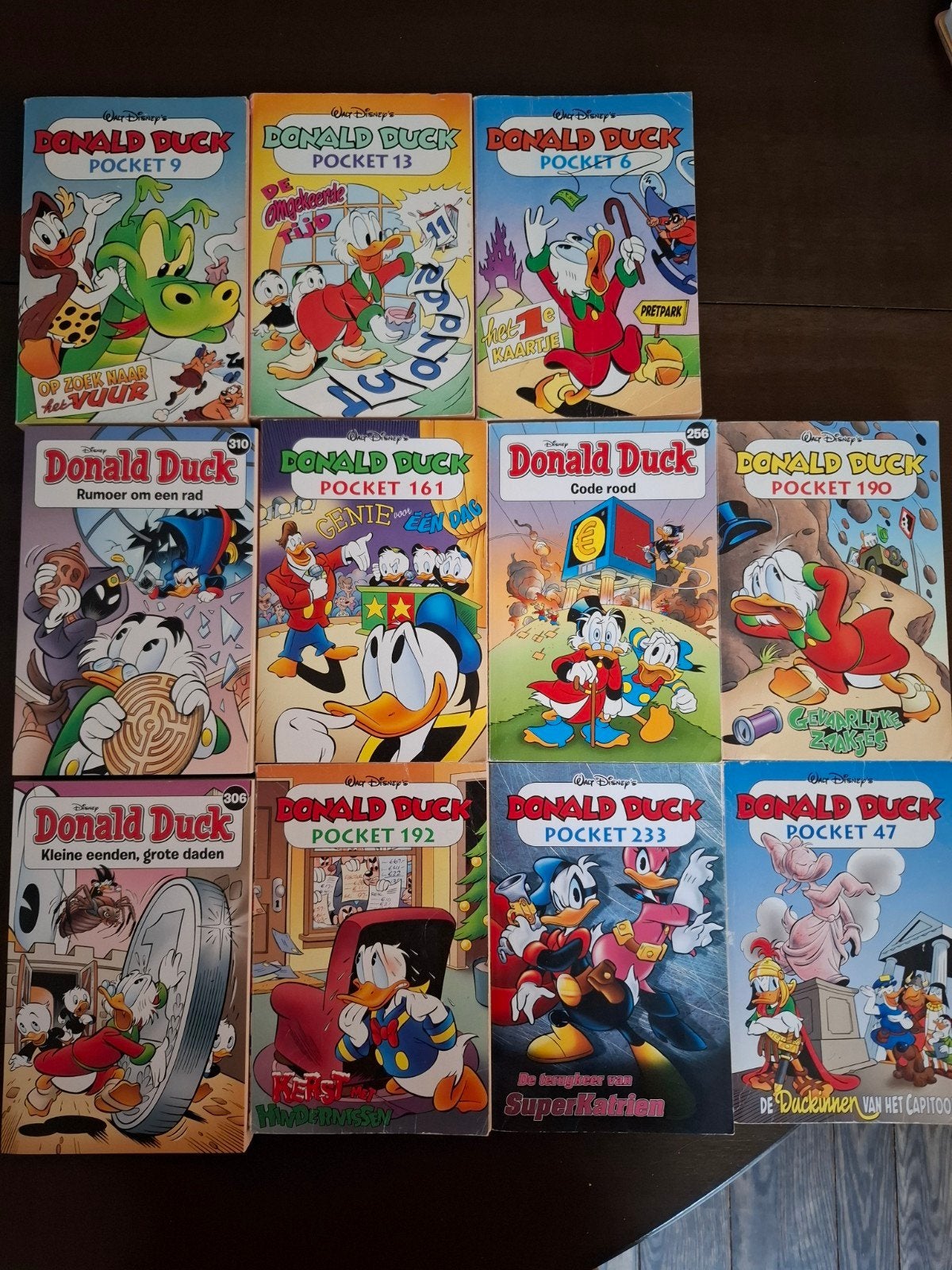 11 Donald Duck Pockets, Meerdere comics, Ophalen, Gelezen, Europa