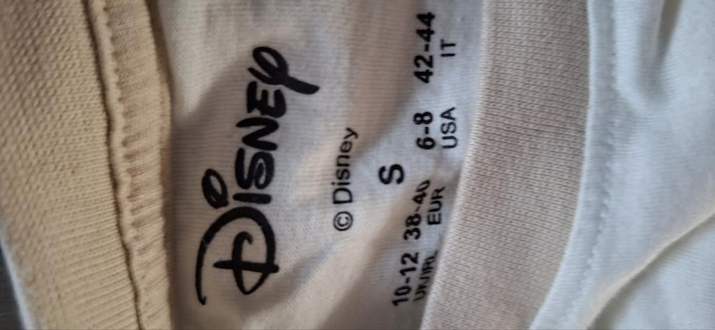 Disney T-shirt wit maat S, Maat 38/40 (M), Wit, Ophalen of Verzenden, Zo goed als nieuw