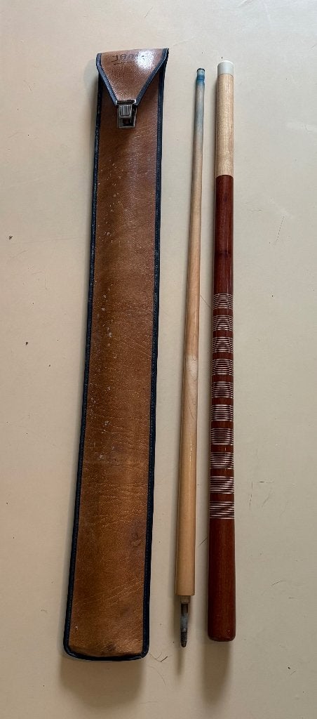 Vintage biljart carambole keu "La France", Ophalen of Verzenden, Gebruikt, Keu of Ballen