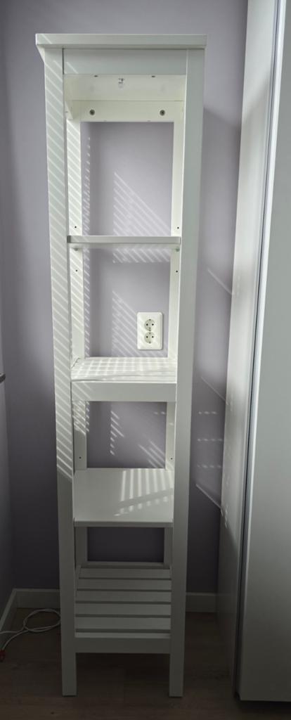 IKEA Hemnes open kast / badkamerrek wit, Ophalen of Verzenden, Gebruikt