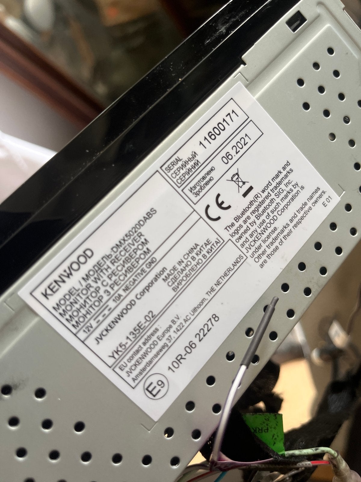 Kenwood DMX5020ABS autoradi, Ophalen of Verzenden, Zo goed als nieuw