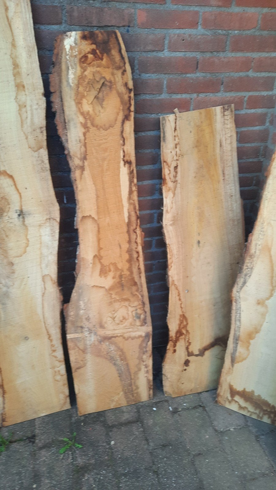 eiken planken hout massief 95-270cm lang, Ophalen, Planken, Nieuw, Hardhout