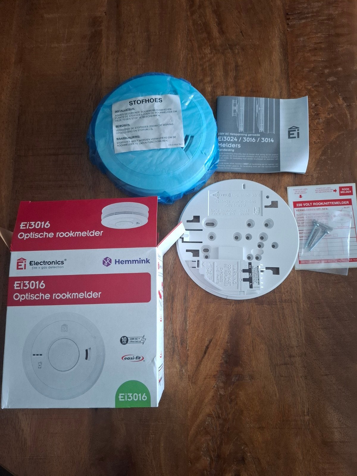 Ei Electronics Ei3016 Optische Rook-Brandmelder - Nieuw in d, Detector, Sensor of Melder, Verzenden, Nieuw, Rook
