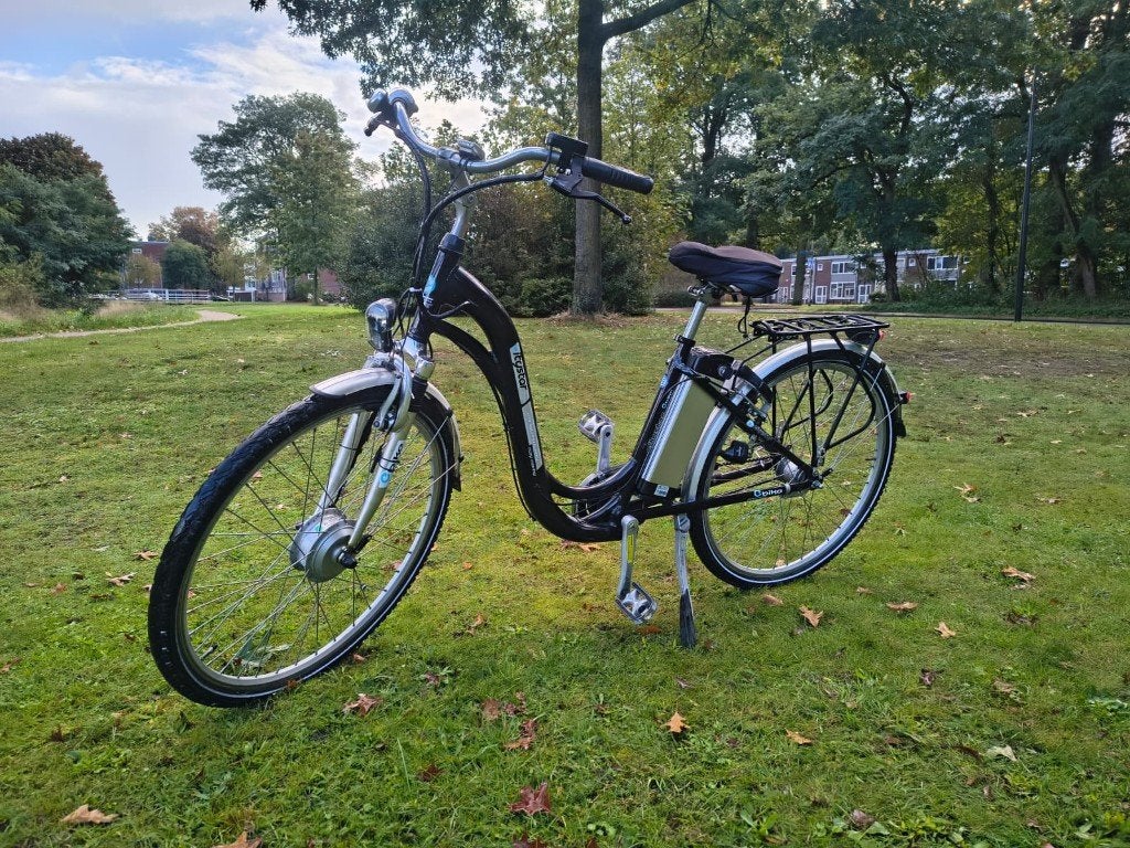 Citystar Elektrische fiets met nieuwe accu, Fietsen en Brommers, Ophalen, Zo goed als nieuw, 50 km per accu of meer, Overige merken