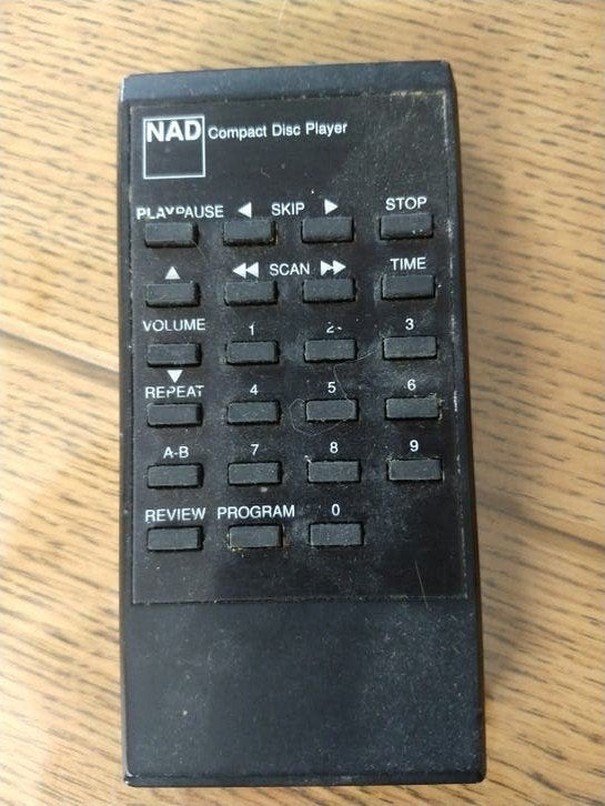 NAD 2 afstandsbedieningen uit de 80's, Ophalen of Verzenden, Gebruikt