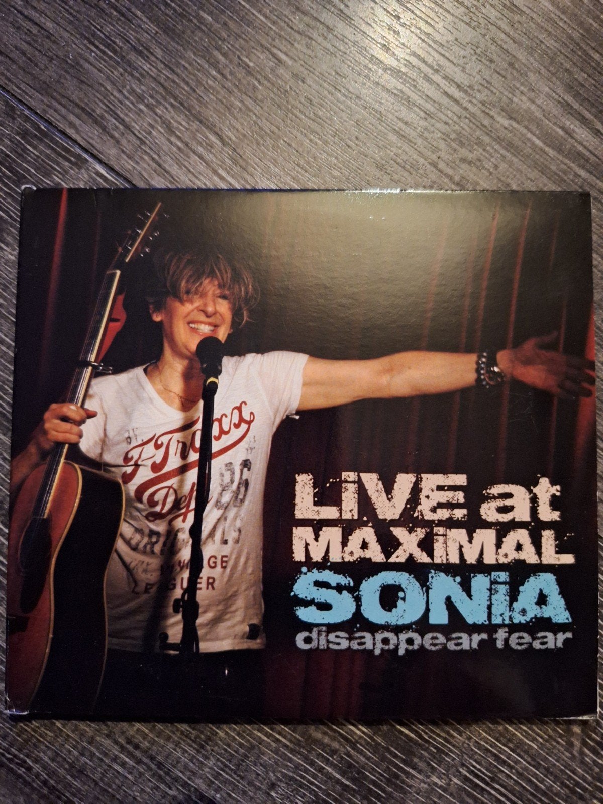 SONIA disappear fear - Live at Maximal, Cd's en Dvd's, Singer-songwriter, Ophalen of Verzenden, Zo goed als nieuw, Live-album