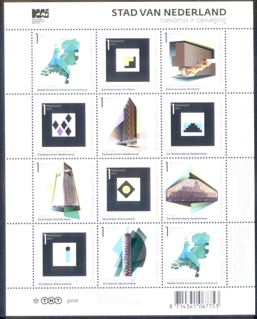 Nederland postfris nominaal 2011 NVPH nr. V2802-2812, Postzegels en Munten, Postzegels | Nederland, Ophalen of Verzenden, Na 1940
