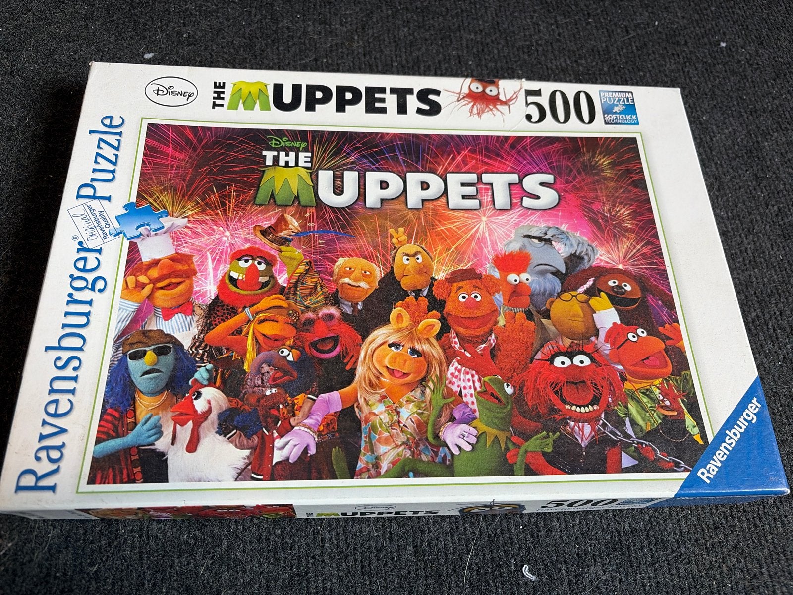 Ravensburger Disney The Muppets Legpuzzel 500 stukjes, Ophalen of Verzenden, Meer dan 50 stukjes, Gebruikt, 6 jaar of ouder