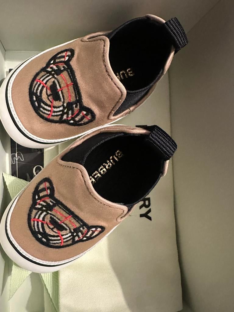 Burberry schoentjes baby, Ophalen of Verzenden, Zo goed als nieuw, Jongetje of Meisje, Schoentjes