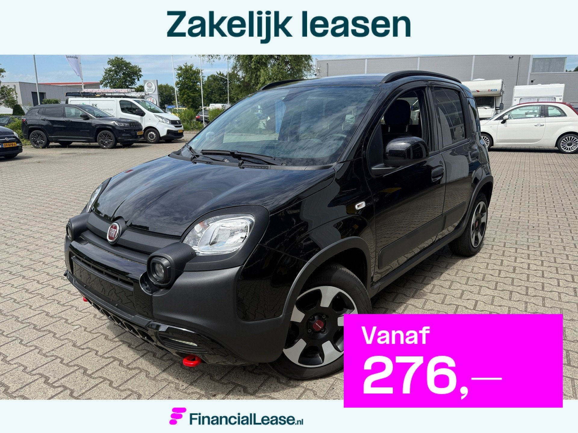 Fiat Panda 1.0 Hybrid Cross, Voorwielaandrijving, 12 maanden, Stof, Gebruikt