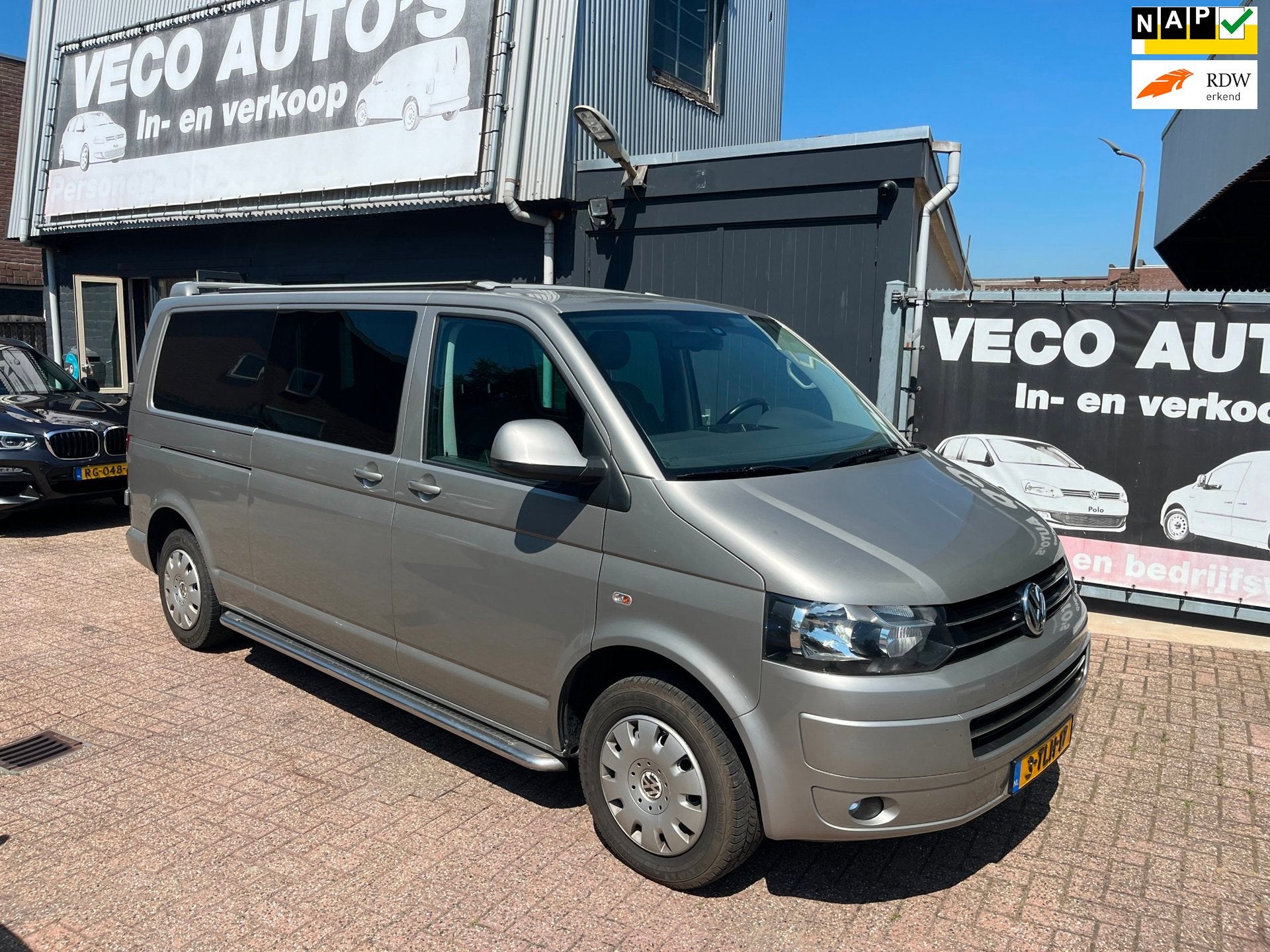 Volkswagen TRANSPORTER BESTEL D 103 KW AUT buscamper camper, Caravans en Kamperen, Automaat, Airbags, Volkswagen, Bedrijf