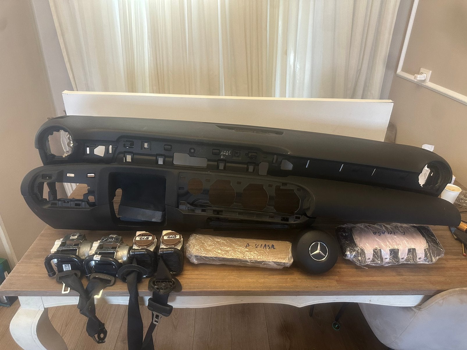 Airbag set Mercedes A klasse W177  2018/2026, Auto-onderdelen, Ophalen of Verzenden