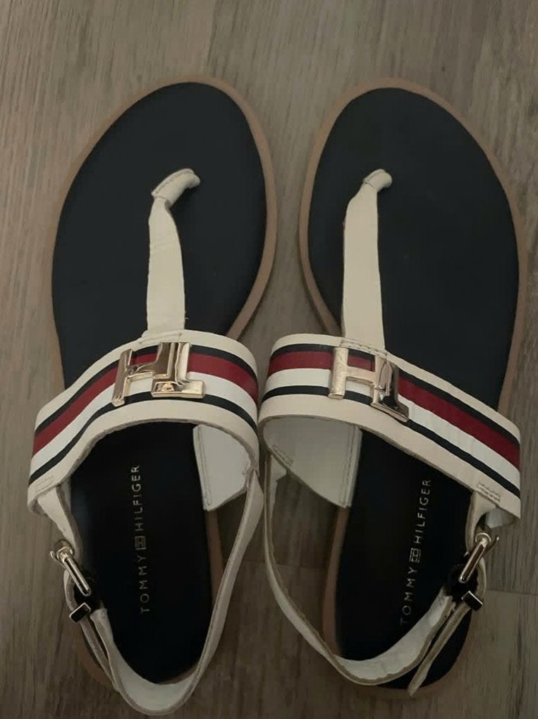 Tommy Hilfiger Sandalen, Kleding | Dames, Overige kleuren, Zo goed als nieuw, Tommy Hilfiger, Sandalen of Muiltjes