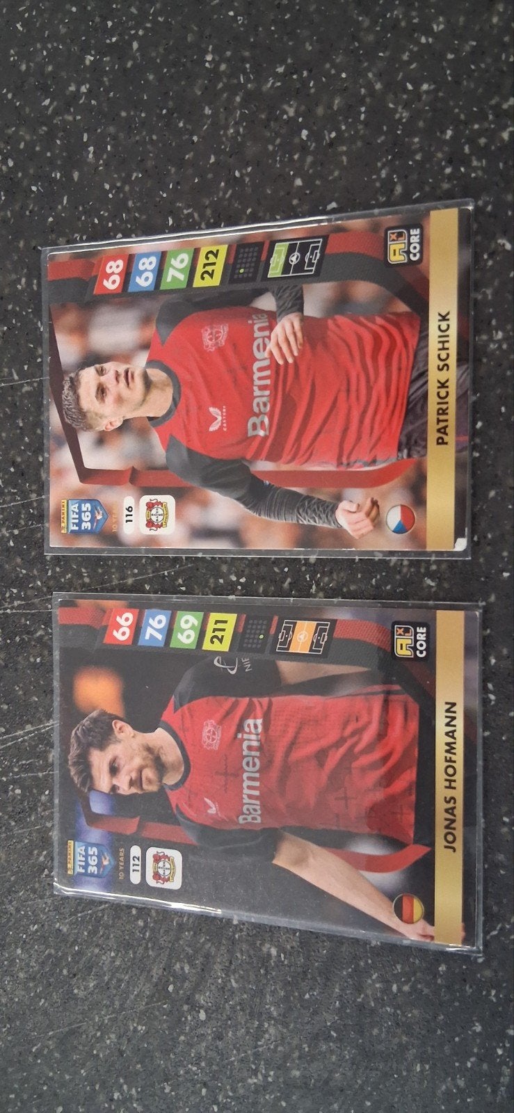 FIFA 365 Pani Adrenalyn XL 2024 - Patrick Schick & Jonas Ho