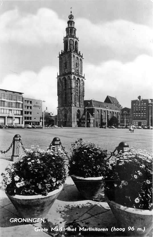 300-006-045 Groningen Grote Markt, Verzenden, Voor 1920, Groningen