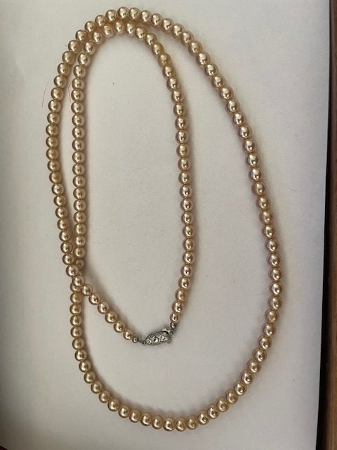 Oude Parel ketting, Ophalen of Verzenden, Overige materialen, Ketting