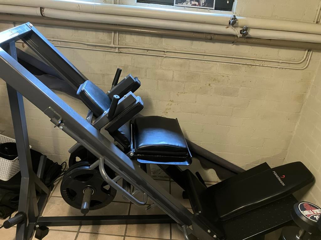 Powermark Leg Press Hack Squat - Krachtstation, Ophalen, Gebruikt, Krachtstation, Metaal