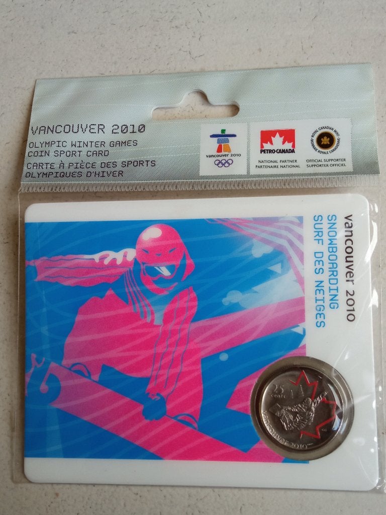 Canada coincard 2010 Vancouver., Ophalen of Verzenden, Noord-Amerika, Setje