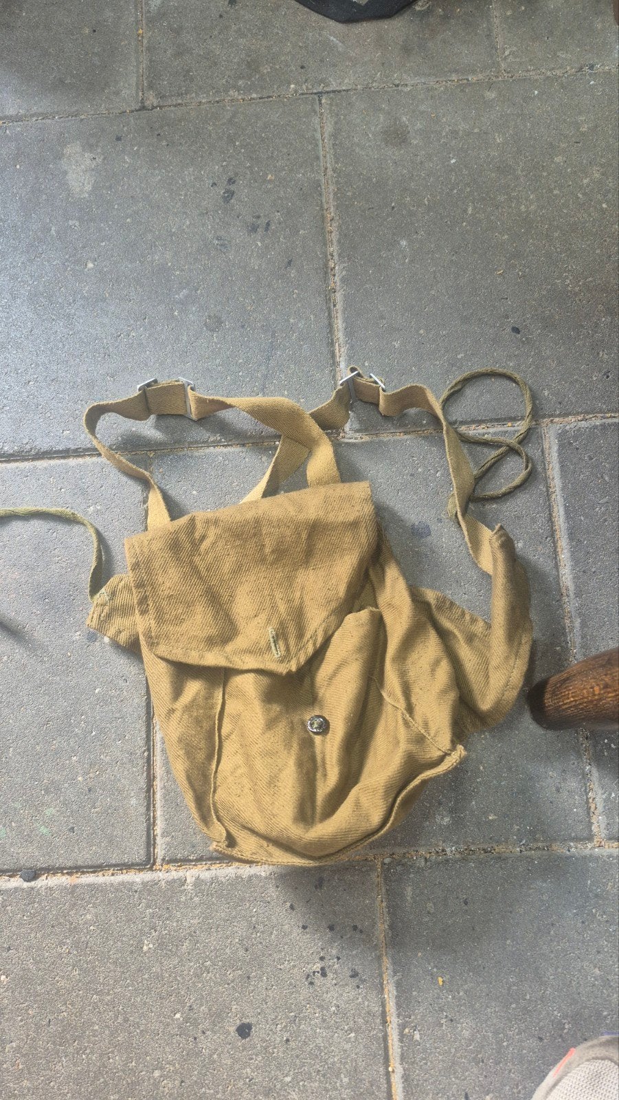 Vintage Militair Gasmasker Tas - Jaren '70, Ophalen of Verzenden